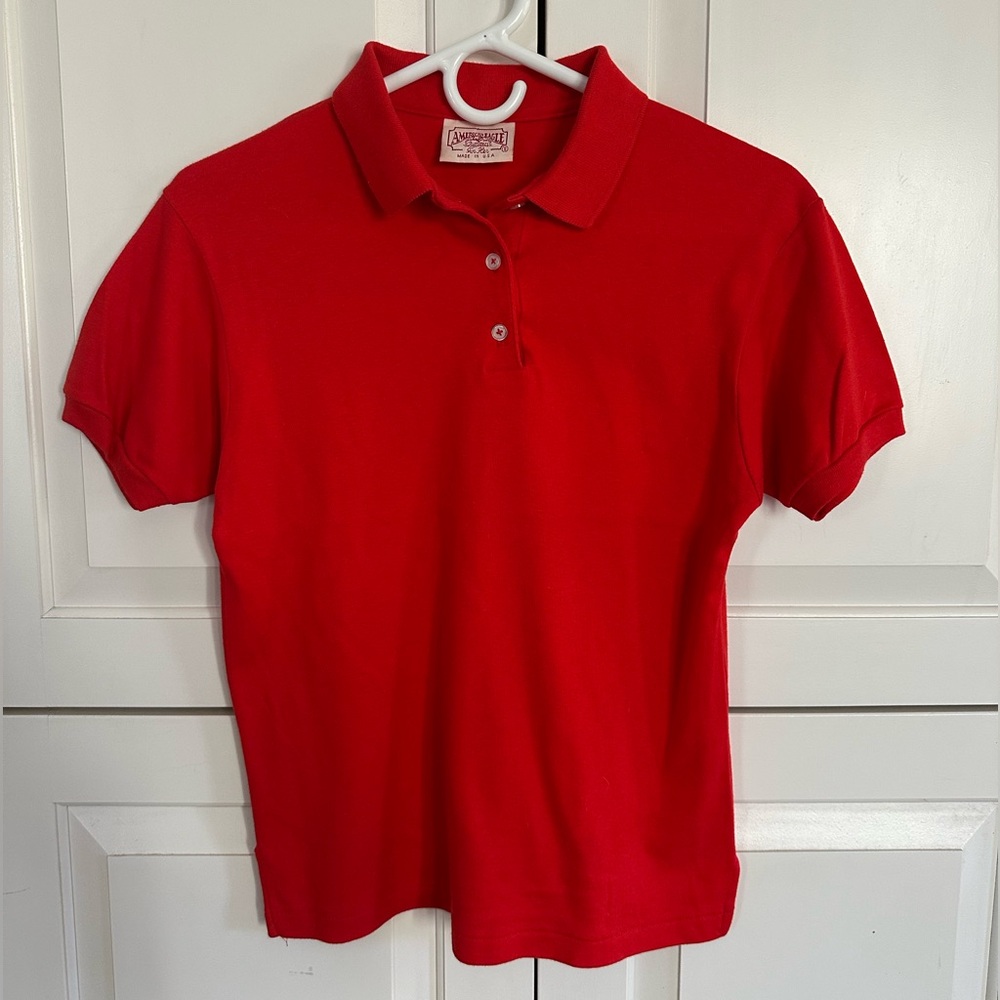 Vintage American Eagle Outfitters Red Polo